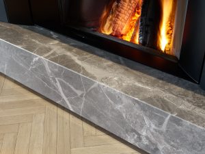 socle en marbre Fior di Bosco